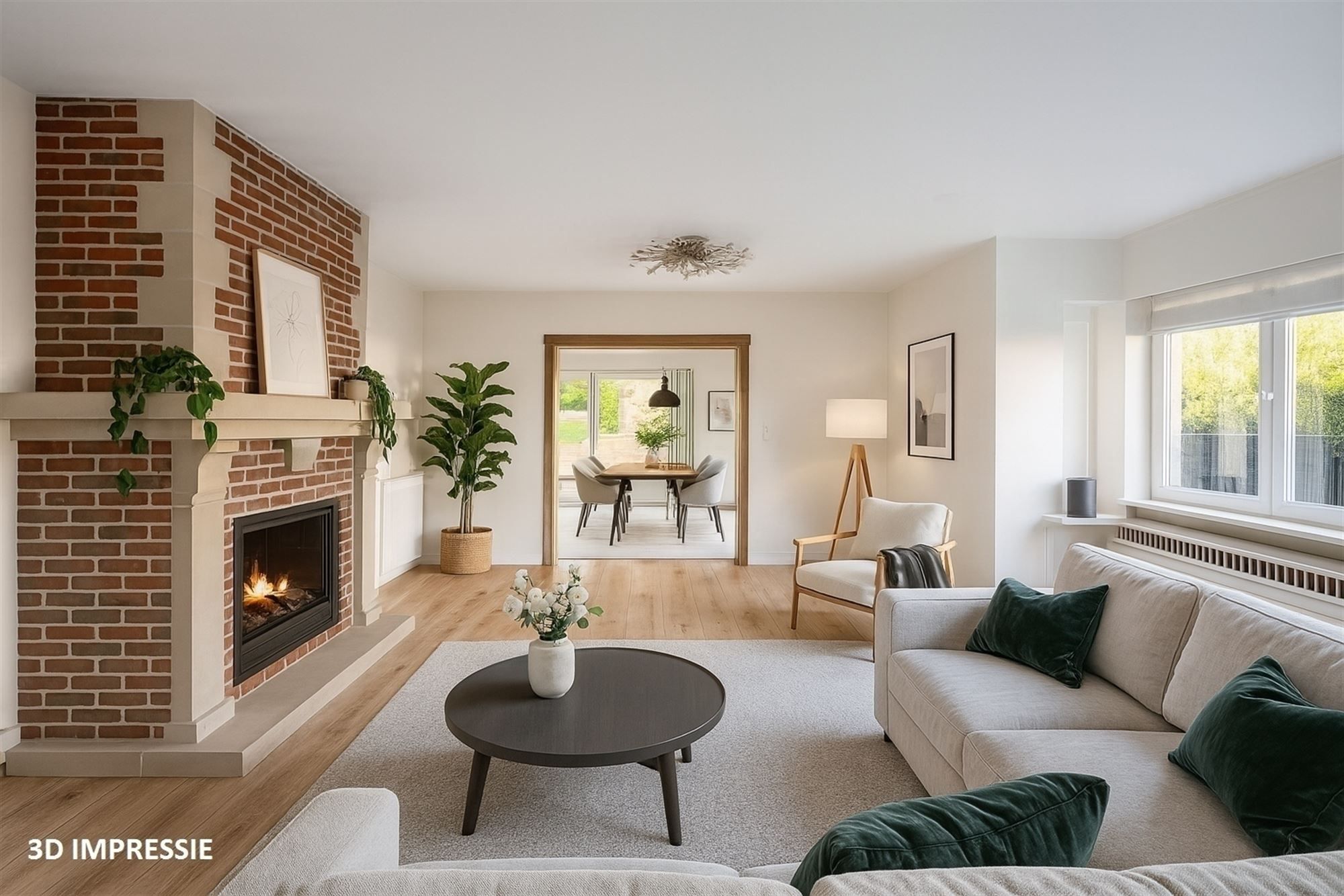 Rustig gelegen gelijkvloers-woning te Koningshooikt foto 5