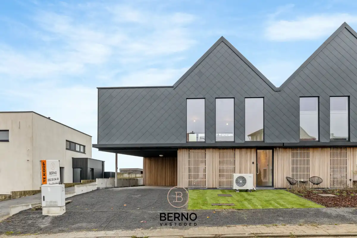 IN OPTIE! Architecturale parel met tuin en vergezicht (6% BTW) foto {{pictureIndex}}