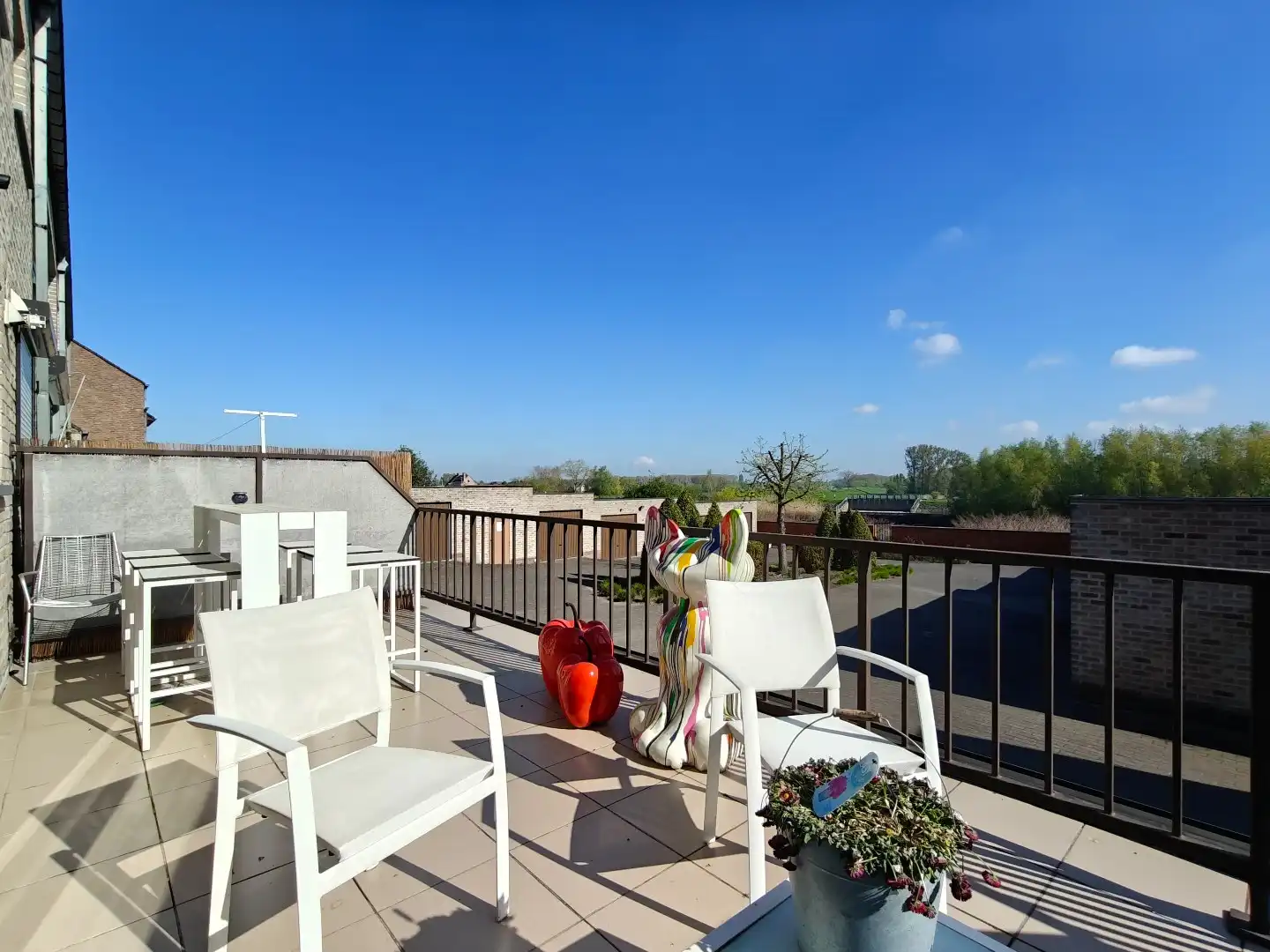 Gezellig gelijkvloers appartement te Schellebelle foto 6