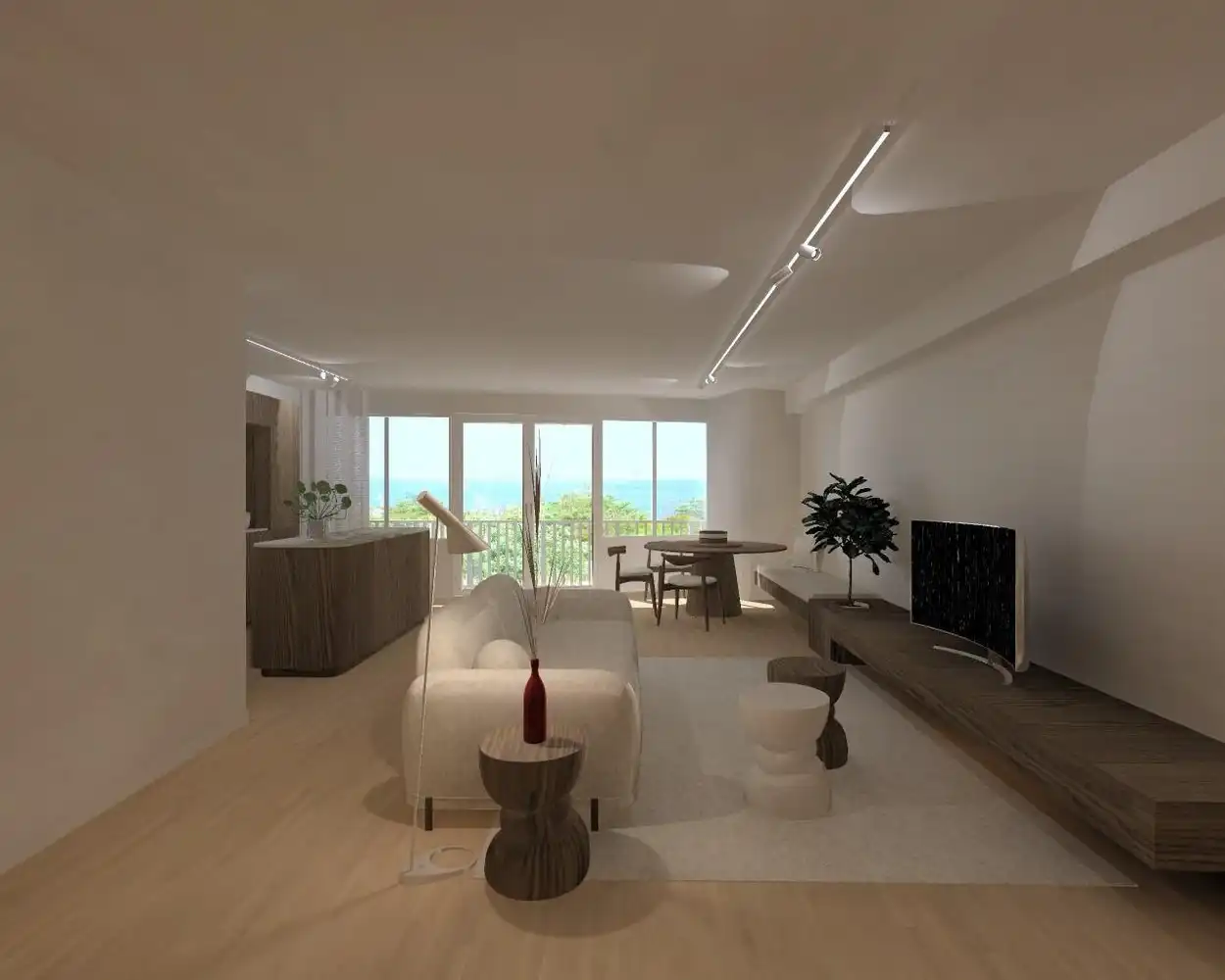 Gerenoveerd 2-slaapkamerappartement met zeezicht en zonnig terras te Oostende! foto 2