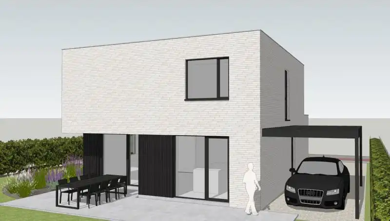 Nieuw te bouwen alleenstaande woning te Menen. foto 2