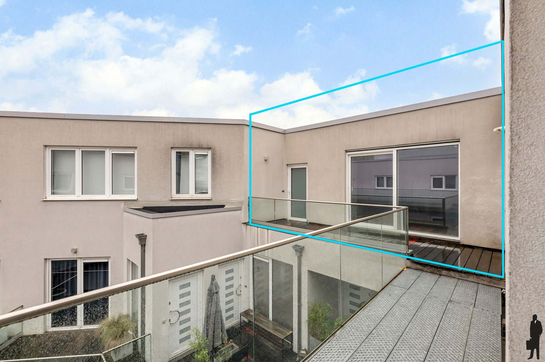 Lichtrijk appartement met terras in het centrum van Antwerpen foto 10