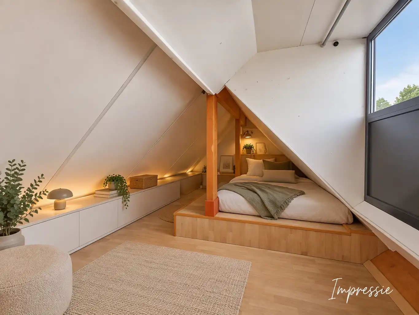 Dakappartement met 1 slpk + extra zolderruimte in Arendonk. foto 10