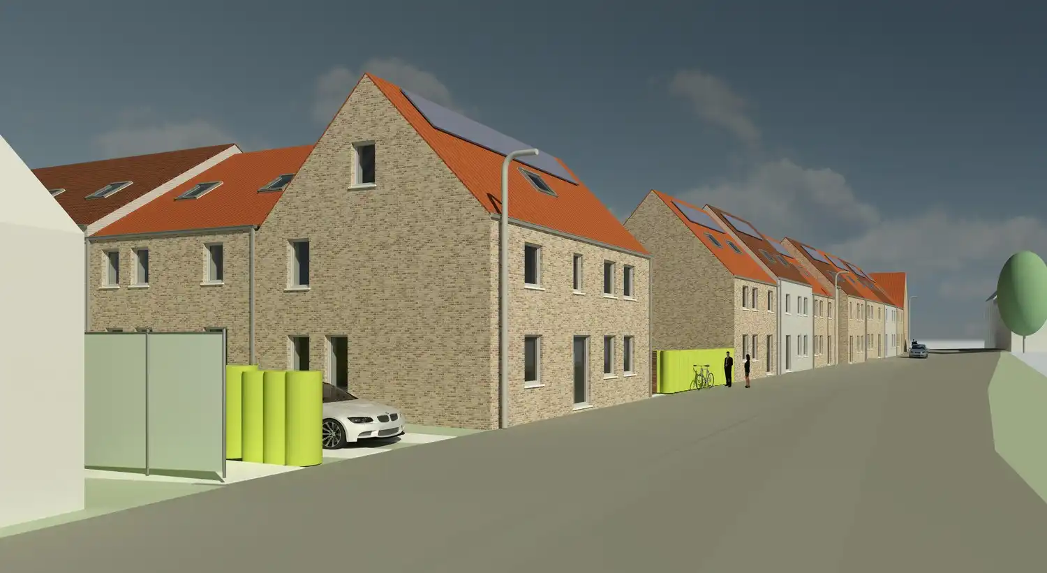 BEAUVOORDE: Woonomgeving De Lelie: 18 nieuwbouwwoningen in het landelijke en historische Beauvoorde - REEDS 7 VERKOCHT! foto 10