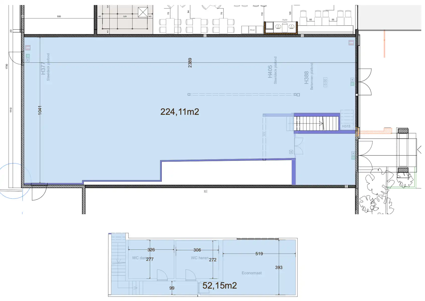 Horecapand 276 m² te huur site Quick Brugge foto 6