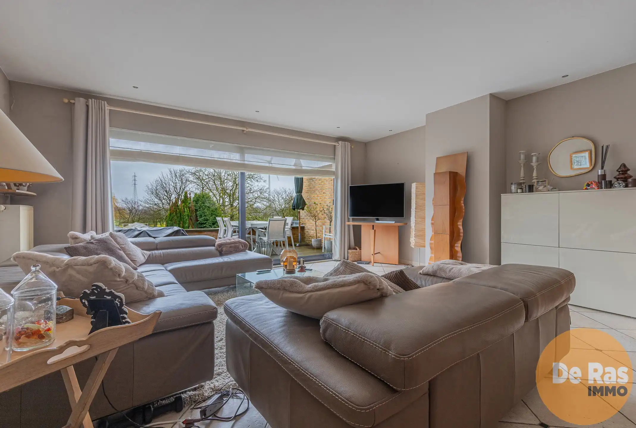 DENDERHOUTEM - Bel - etage met 3 slpk, tuin en ruime garage foto 2