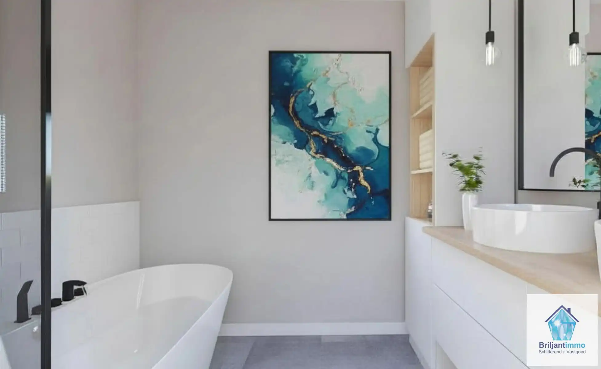 Modern 1-slaapkamer BEN appartement met terras- 6% BTW mog. foto 6