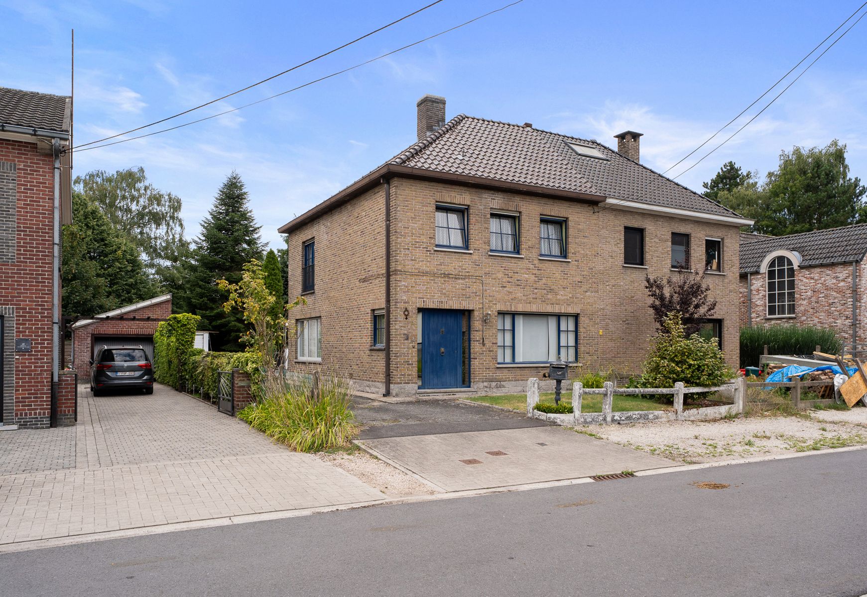 Te renoveren, halfopen, bebouwing met tal van mogelijkheden foto 21