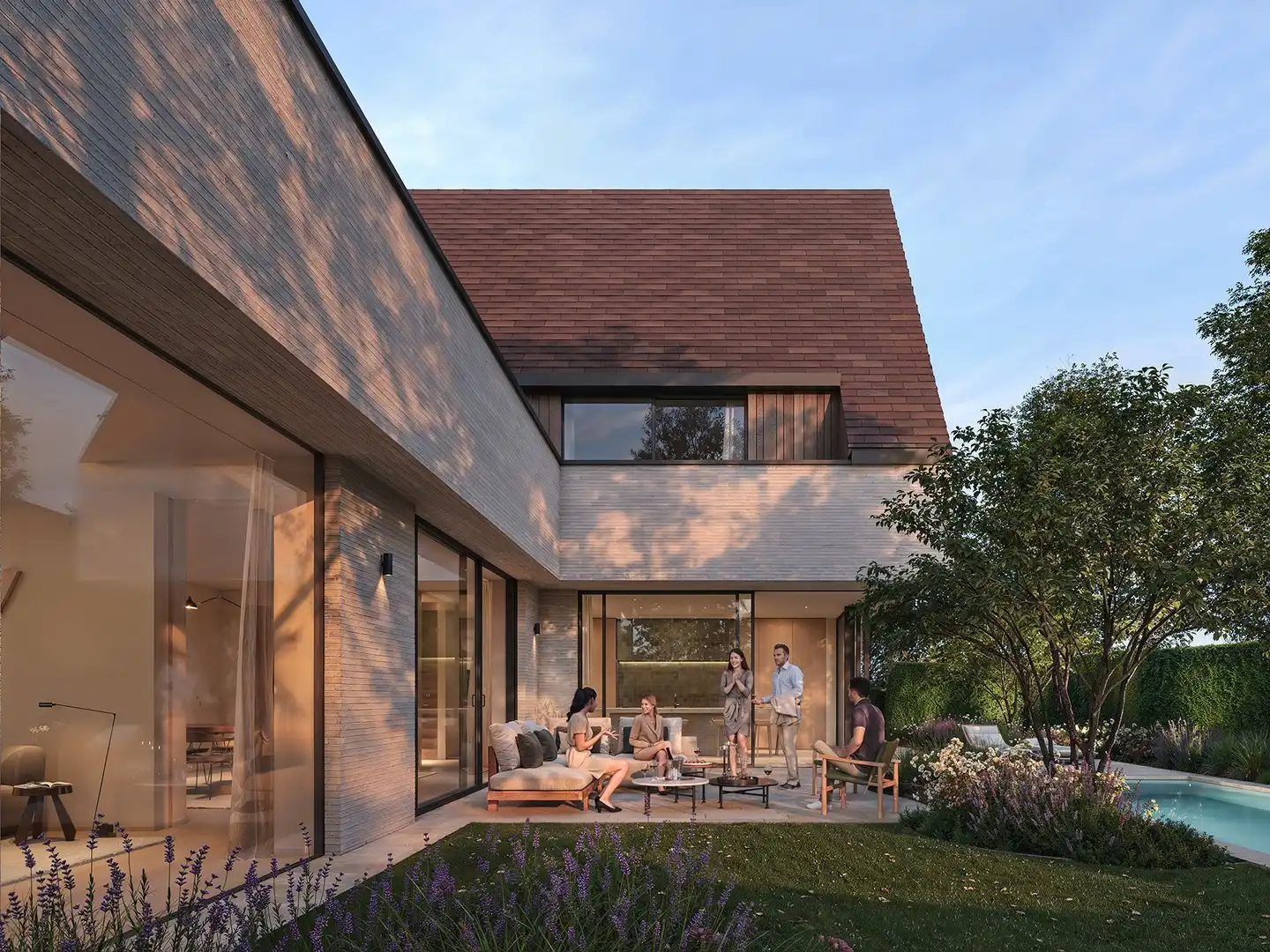 Luxueuze nieuwbouwvilla met ondergrondse parking nabij de Royal Zoute Golf Club. foto 2