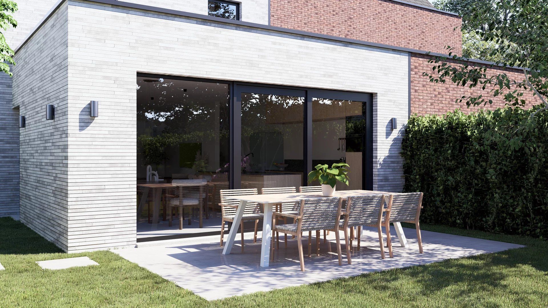 ENERGIEZUINIGE NIEUWBOUWWONING MET 3 SLPK'S EN INPANDIGE GARAGE  IN ZONHOVEN foto 8