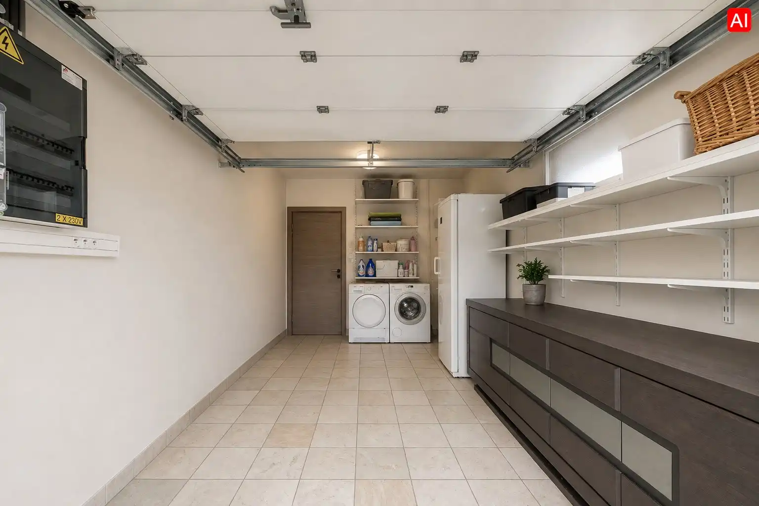 VERRASSEND RUIME, INSTAPKLARE WONING MET 2 GARAGES TE PITTEM foto 12