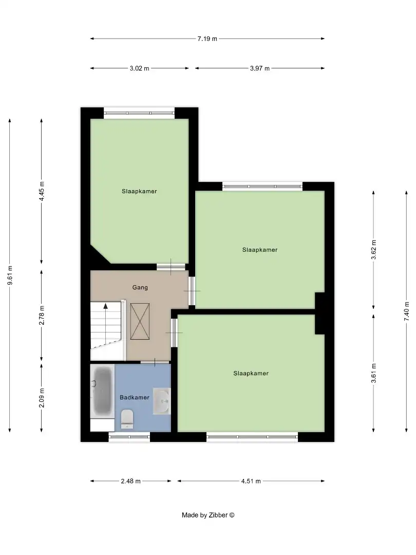 Woning met 3 slaapkamers,  tuin en garage in Kessel-Lo! - EPC 611 kWh/m² - bewoonbare opp. 156 m² foto 22