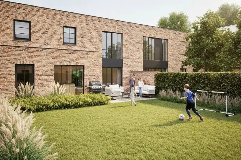 Ruime gesloten woning te koop in Deerlijk. foto 2