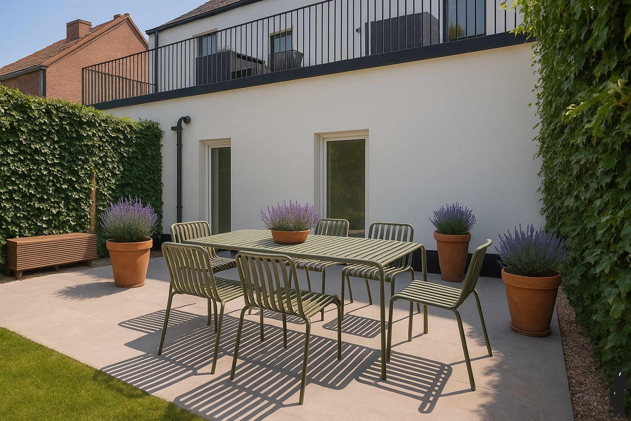 Energetisch gerenoveerd gelijkvloers appartement met tuin! foto 8