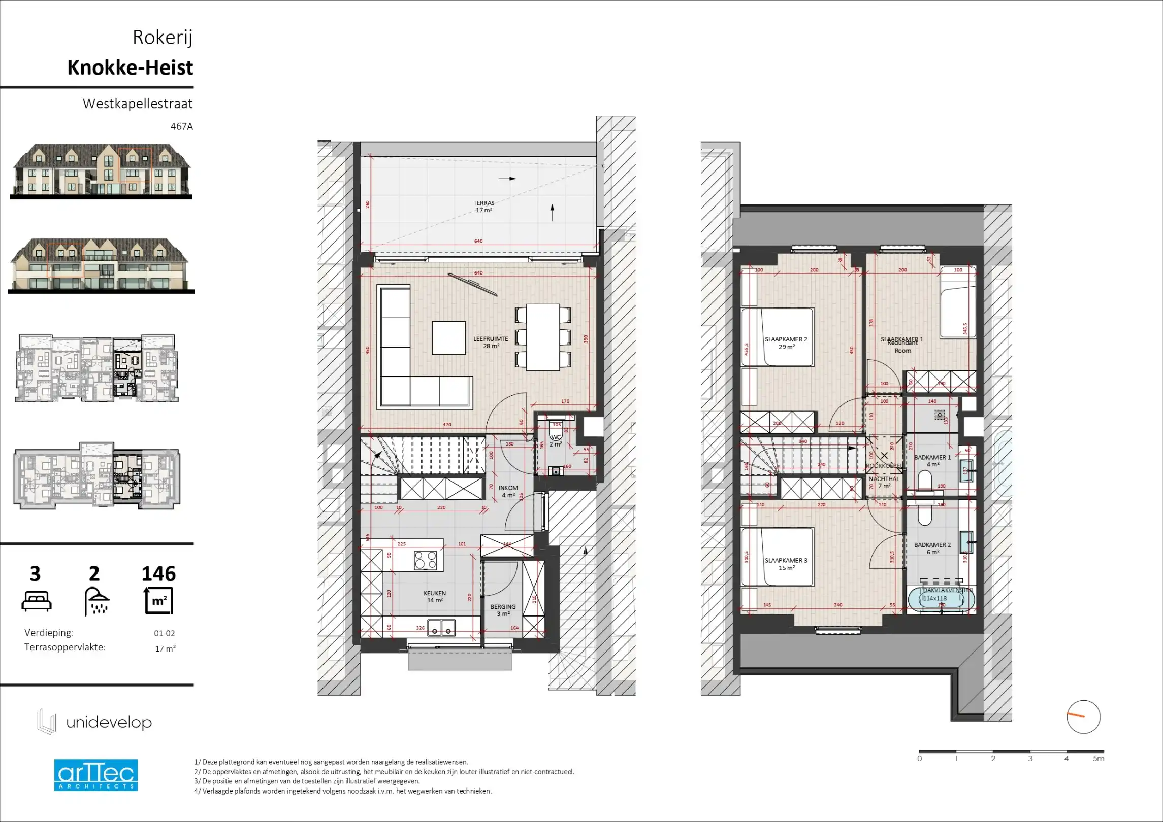 Ruime en comfortabele duplex met terras in residentie Rokerij foto 5