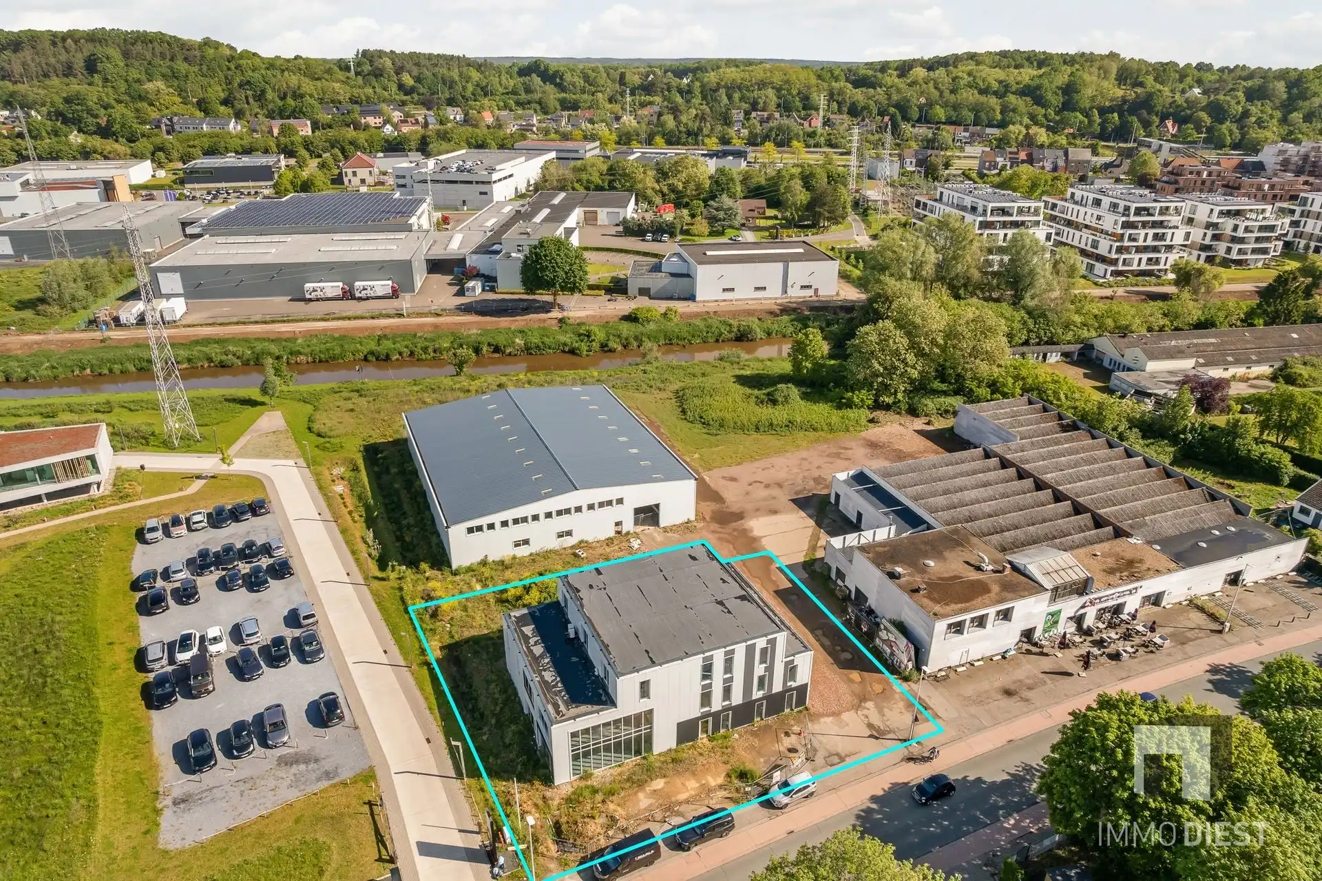 Nieuwbouw loods in KMO-zone Diest foto 39