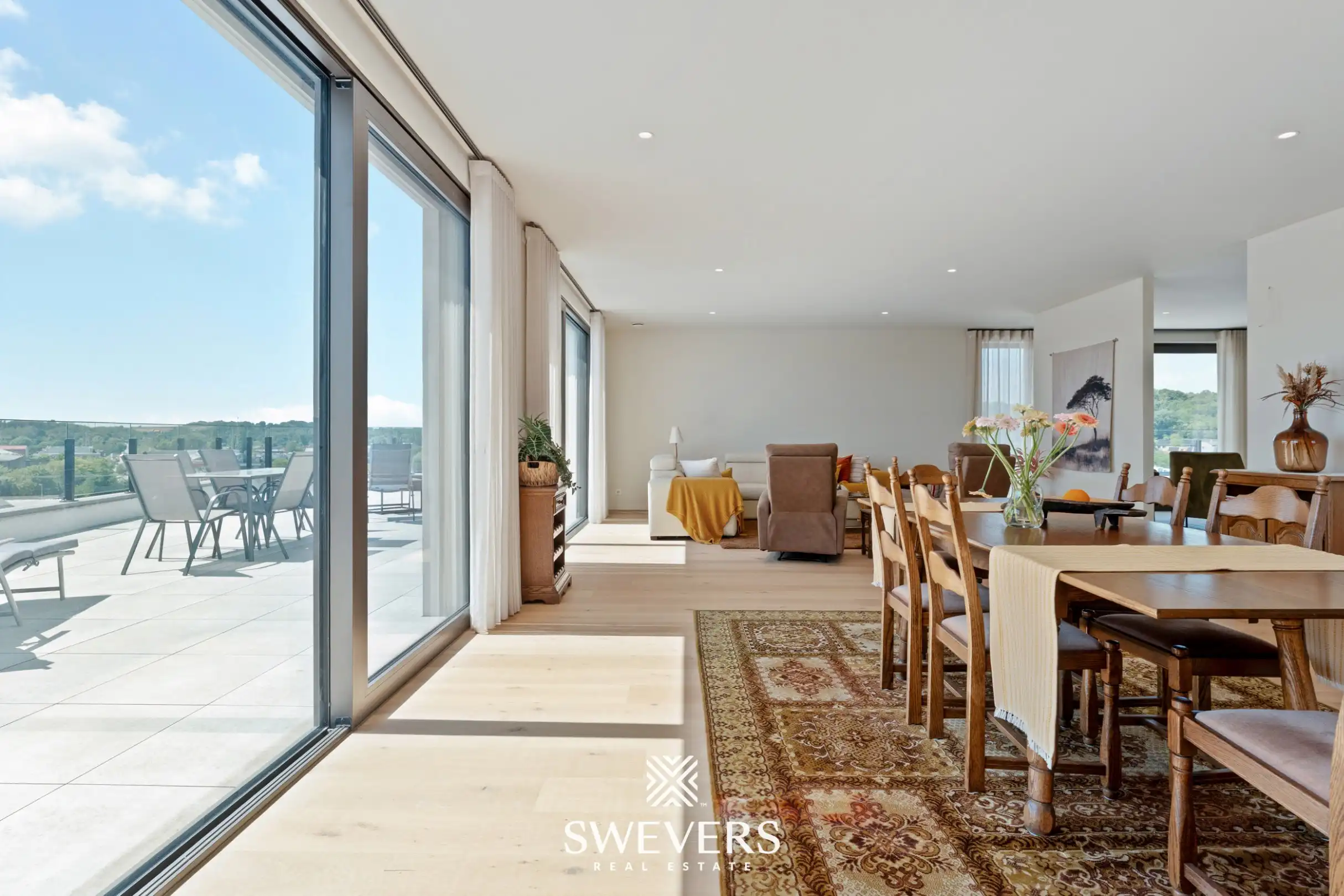Exclusief penthouse van 206 m² met panoramisch terras (177m²) in hartje Diest foto 10