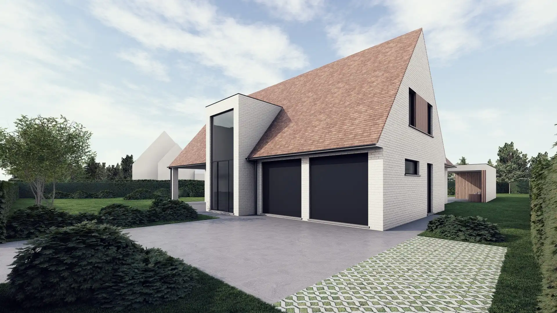 Nieuwbouwvilla op een terrein van 1.097 m² gelegen in een rustige en residentiële omgeving. foto 2