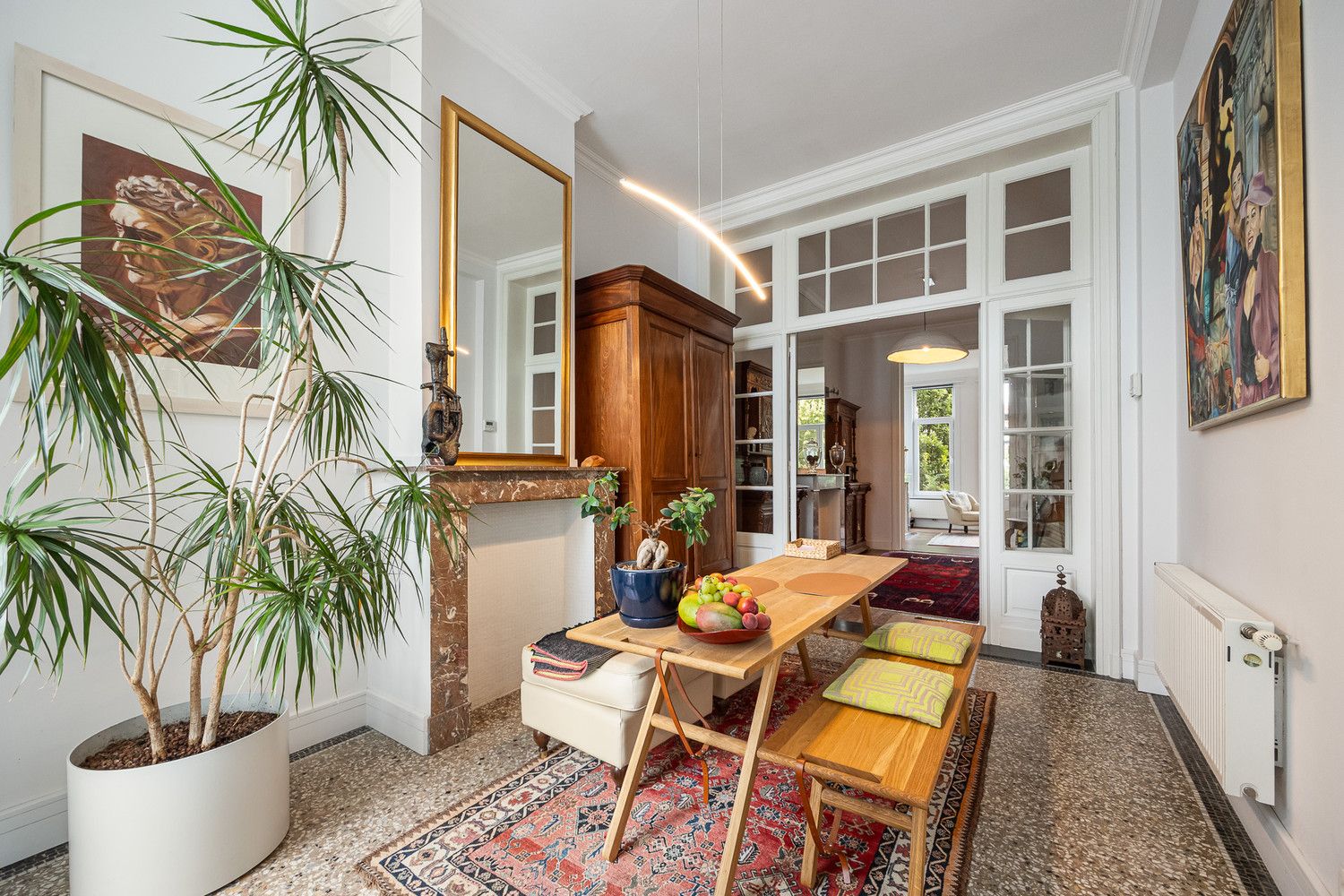 Prachtige gerenoveerde herenwoning van 341 m² in hartje Antwerpen met tal van mogelijkheden: combi wonen/werken of gedeeltelijke verhuurmogelijkheden foto 24