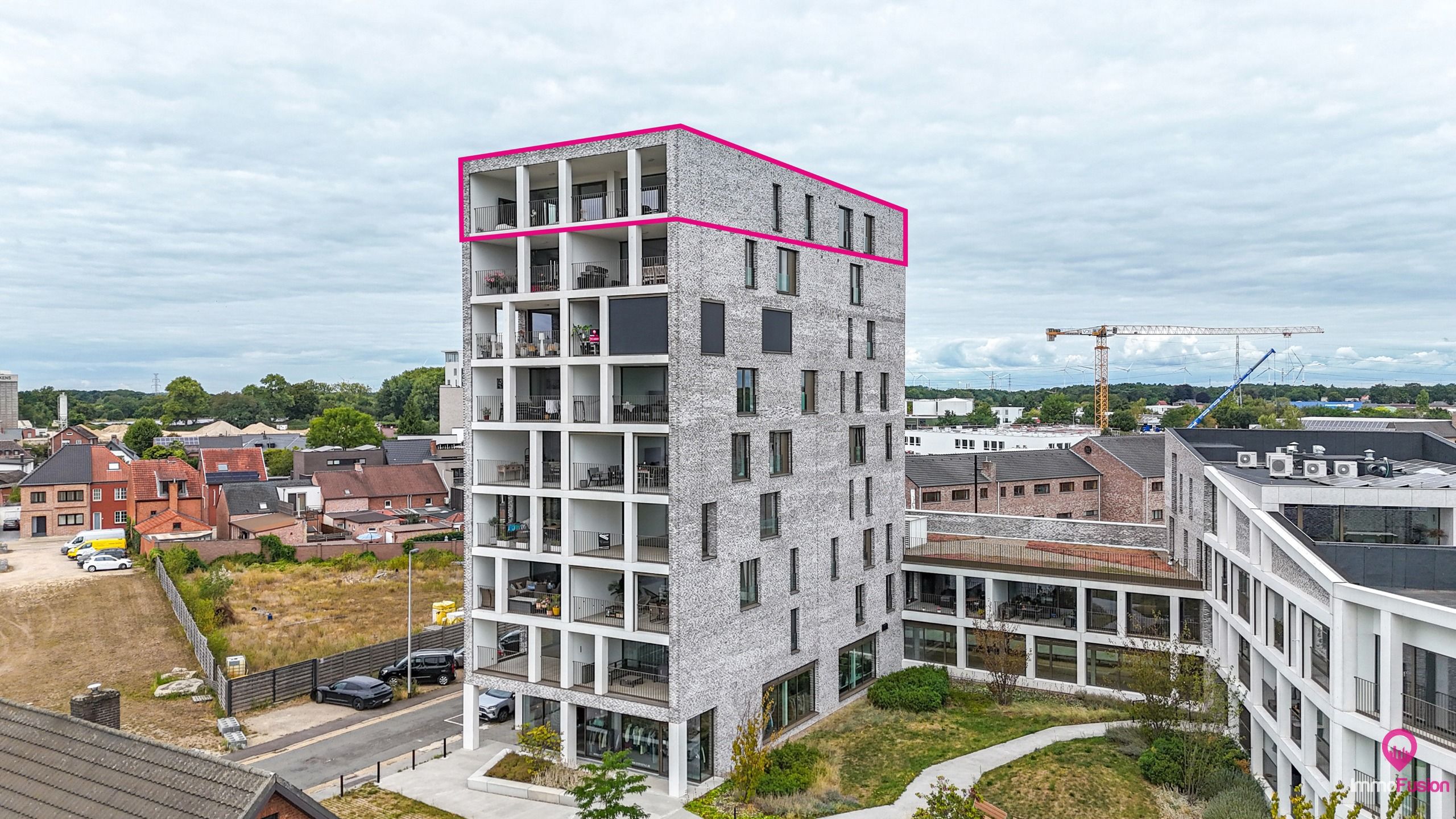 Exclusief penthouse van 220m² met 40m² terras in Beringen! foto 47