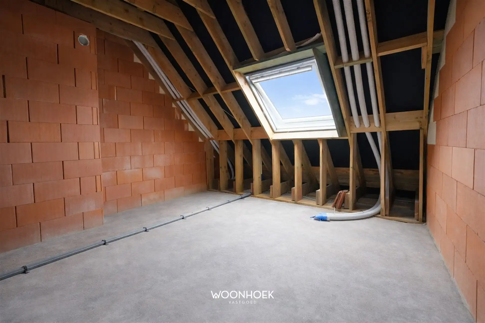 Nieuwbouwwoning (2026) in ruwbouw winddichte fase.  foto 10