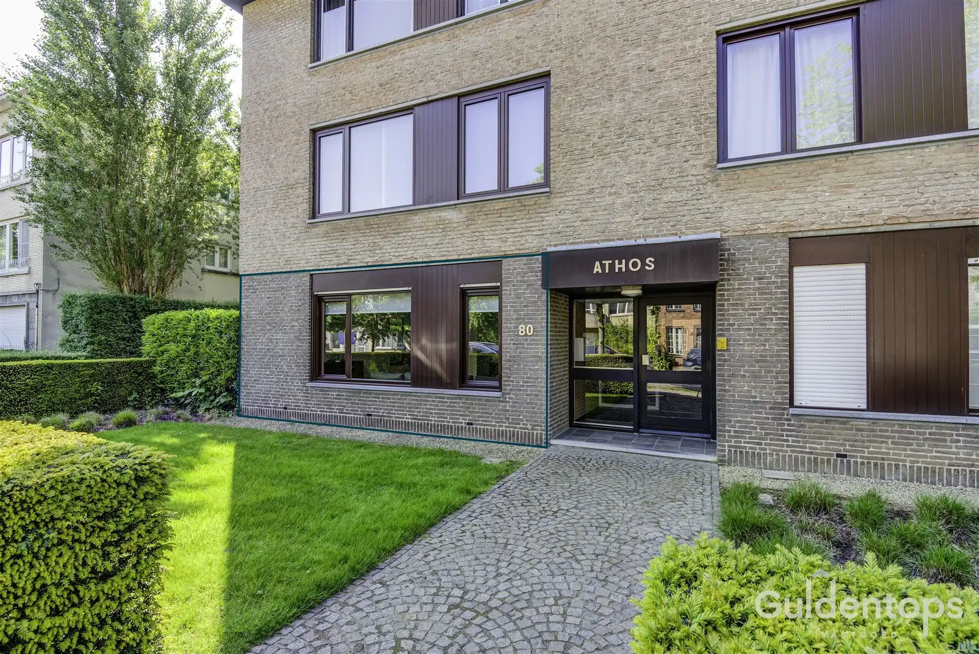 Modern ruim gelijkvloers (2 slk) appartement met ruime tuin foto 26