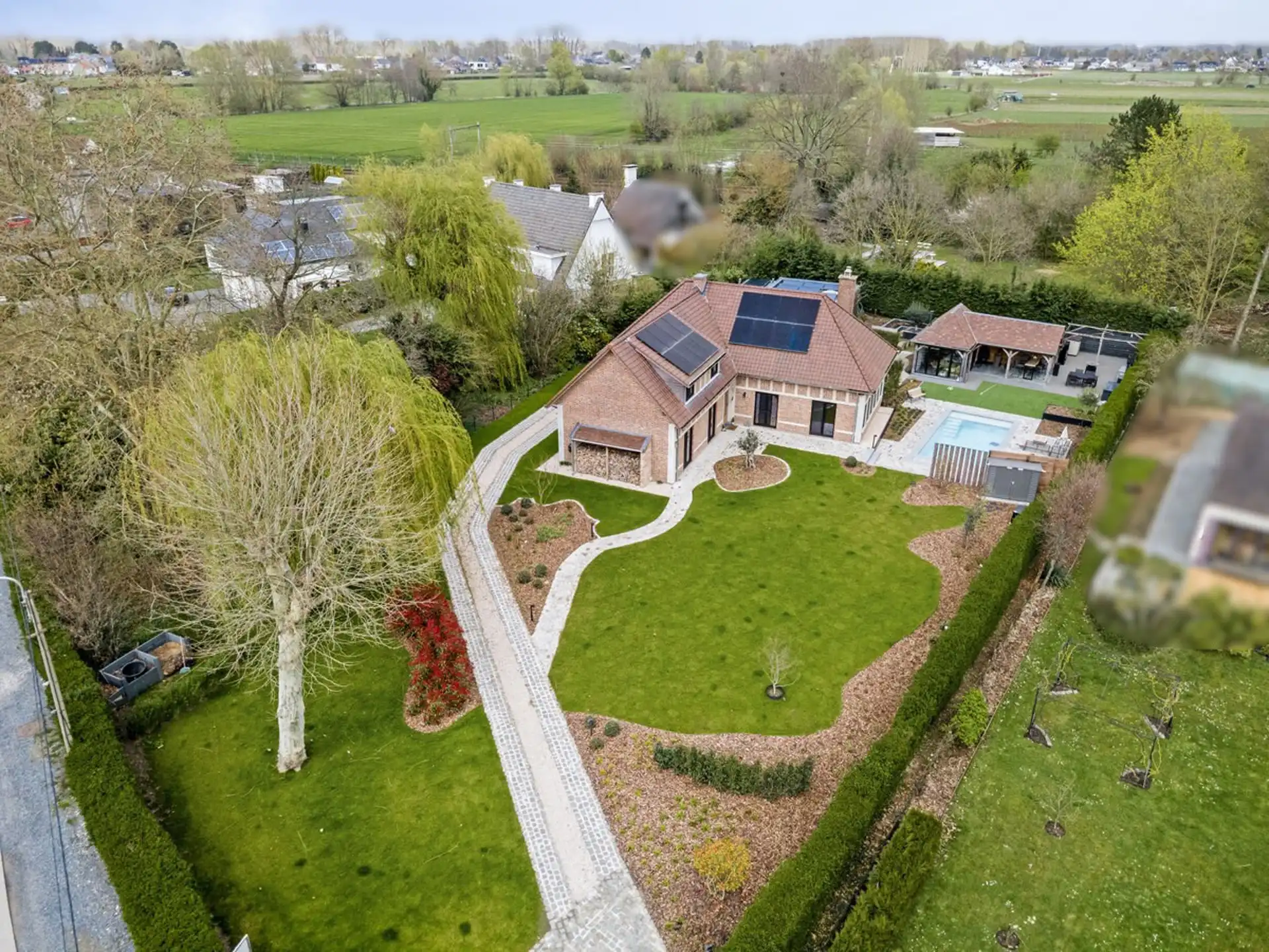 LEDE - Exclusief gerenoveerd landhuis op een unieke ligging foto 33