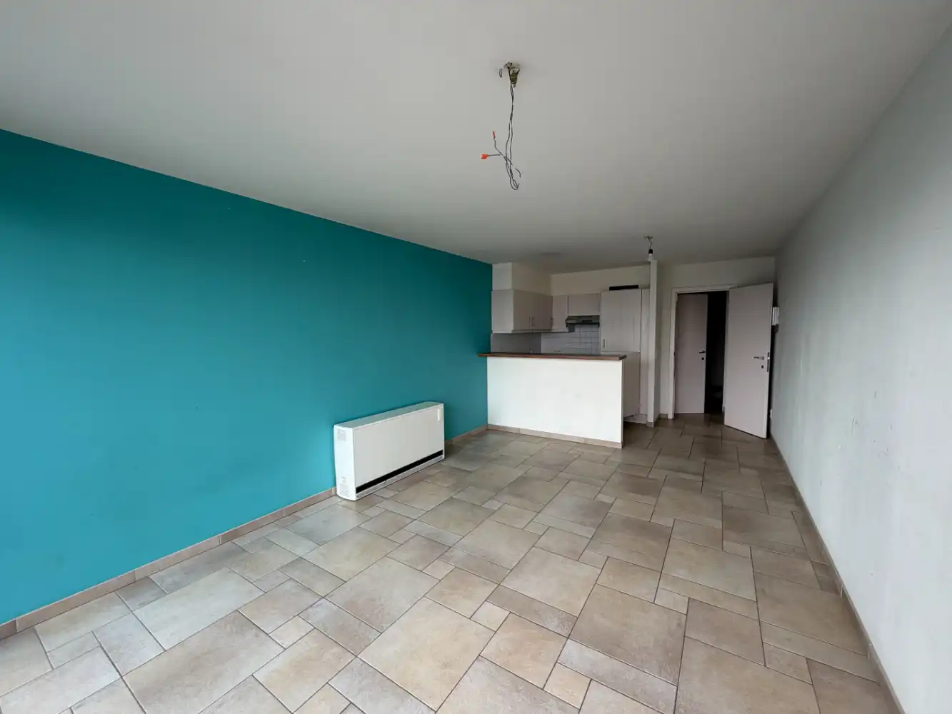 Appartement met twee slaapkamers en terras met zicht op de Haven te Zeebrugge. foto 4