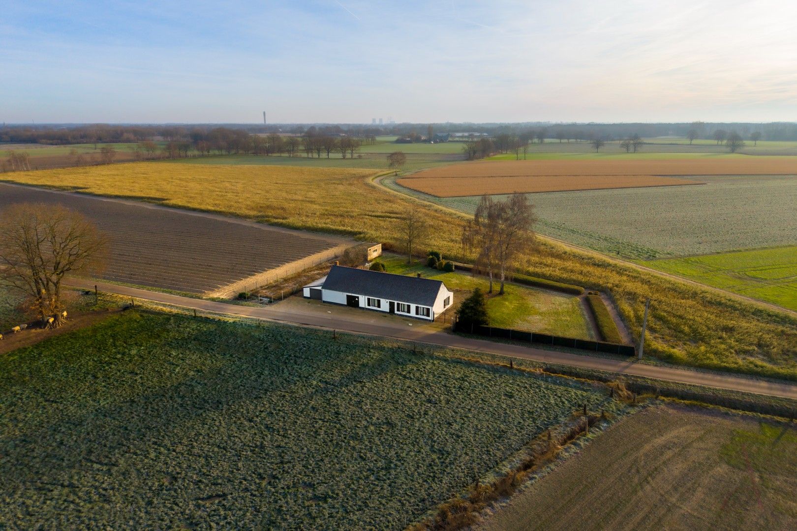 Hoofdfoto van de publicatie: Karaktervolle langegevelhoeve met potentieel op 2.103 m², omgeven door weilanden en rust