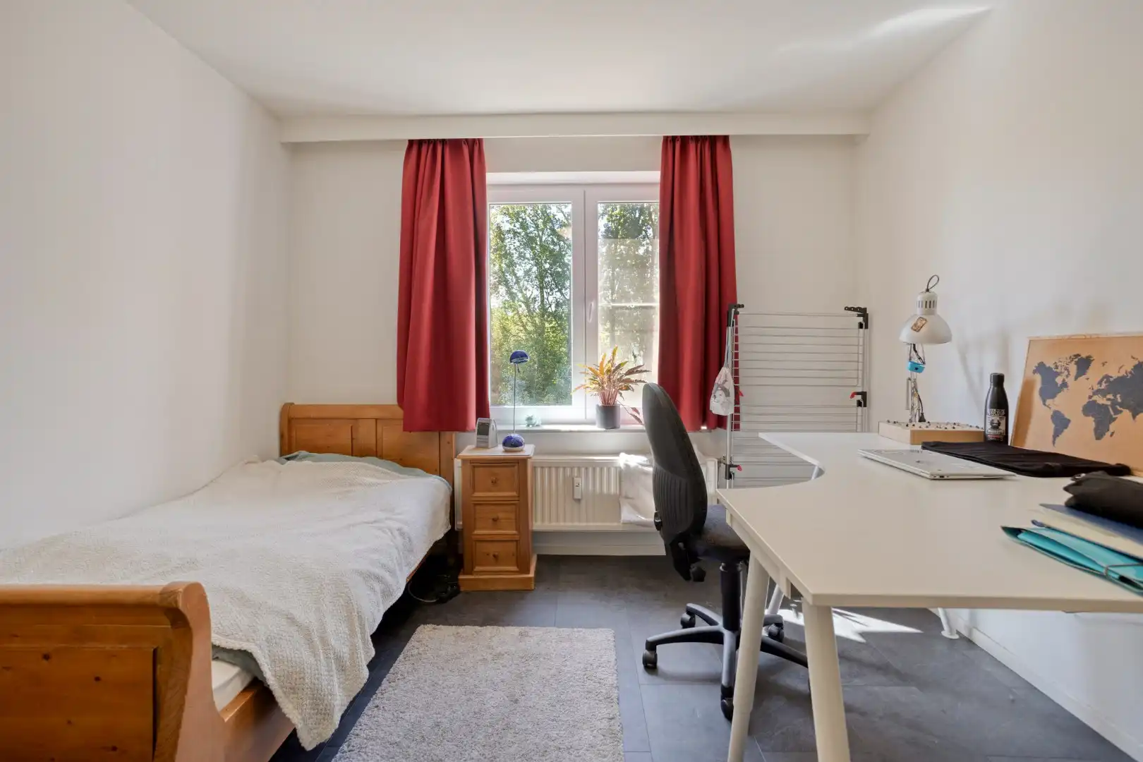 Gunstig gelegen gerenoveerd appartement met 2 ruime slaapkamers en groot terras vlakbij Leuven - EPC 186 kWh/m² - bewoonbare oppervlakte 104 m²     foto 18