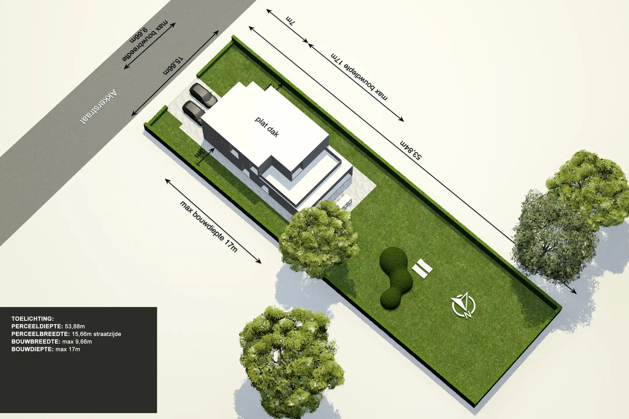 Bouwgrond voor open bebouwing in rustige straat foto 9