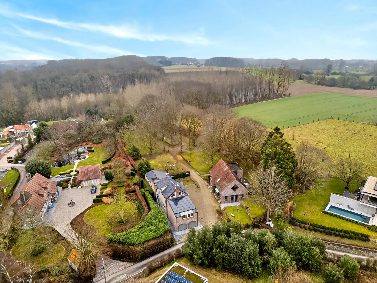 B&B met restaurant en private woonst in het groen foto 28