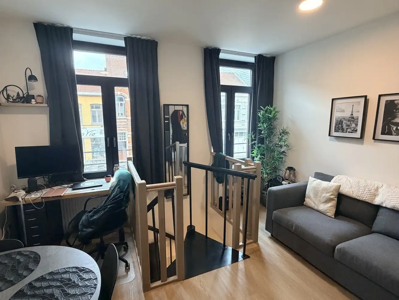 Vernieuwbouw - gemeubelde duplex-studio centrum Heverlee foto 2