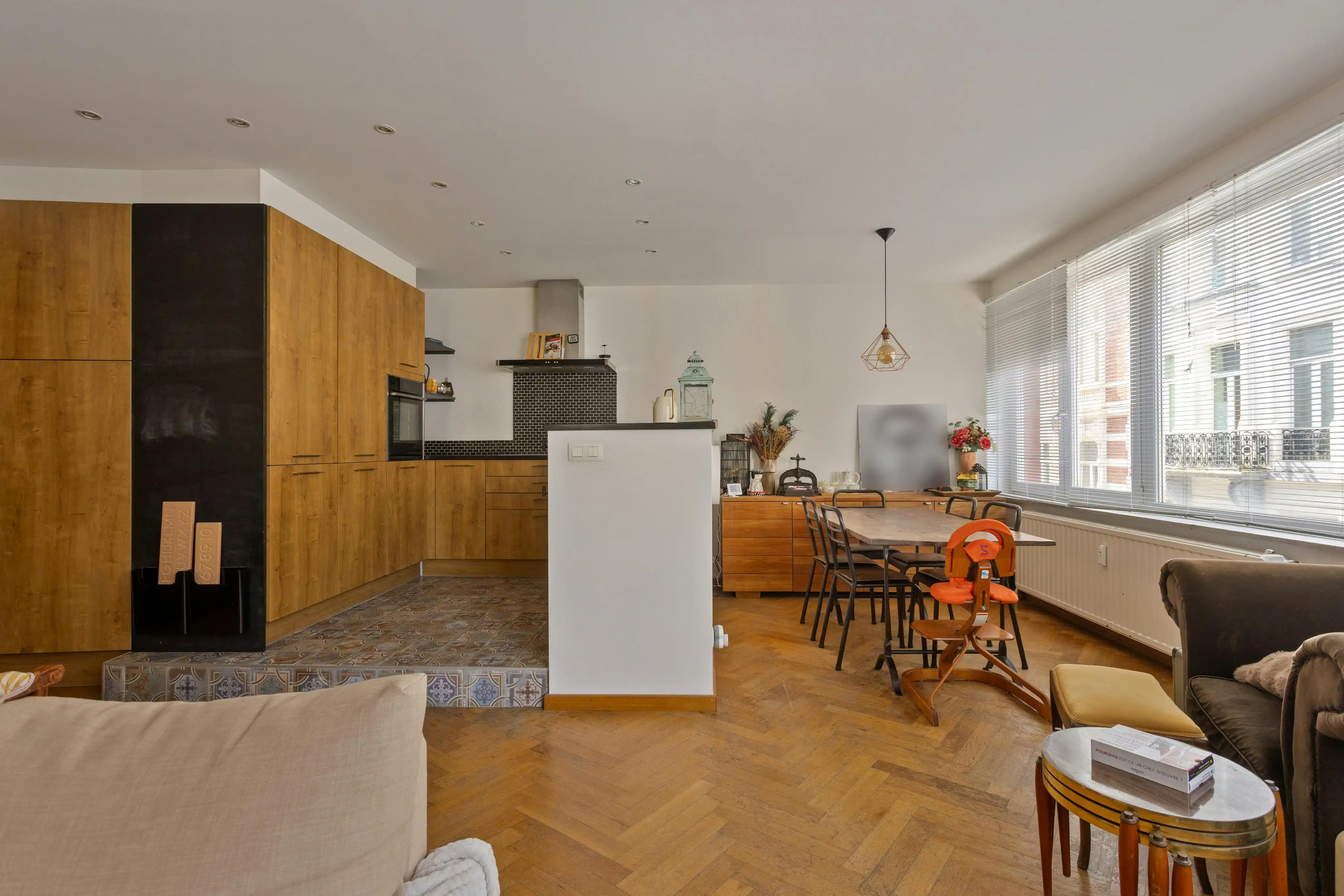 Gerenoveerd 3-slaapkamer appartement met terras Elsene foto 3