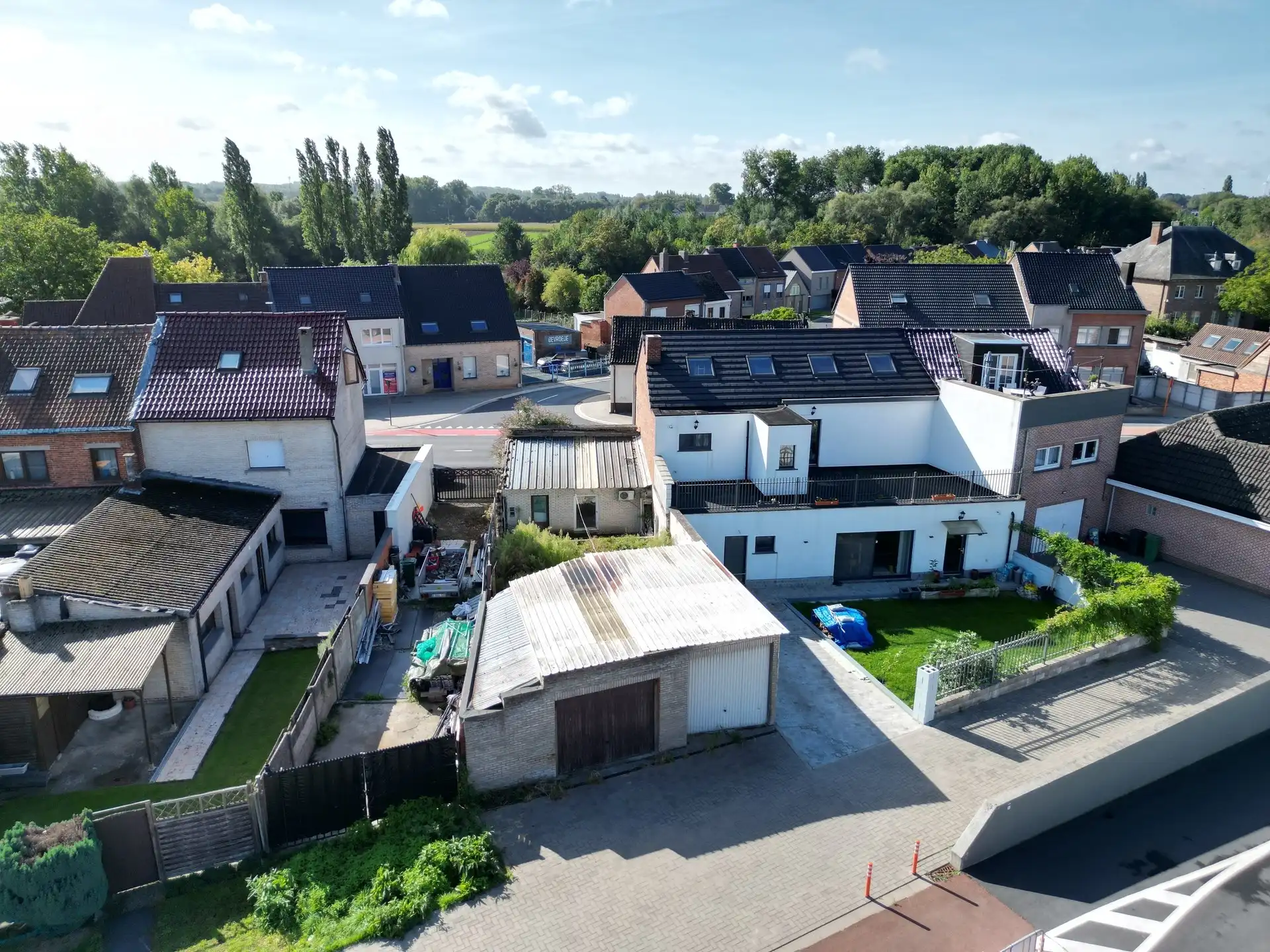 Bouwgrond met vergunde plannen op sterke ligging te Aalst foto 4