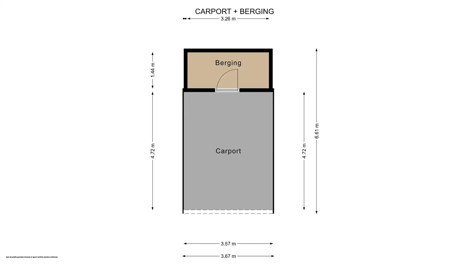 Rustig gelegen duplex appartement met carport foto 15