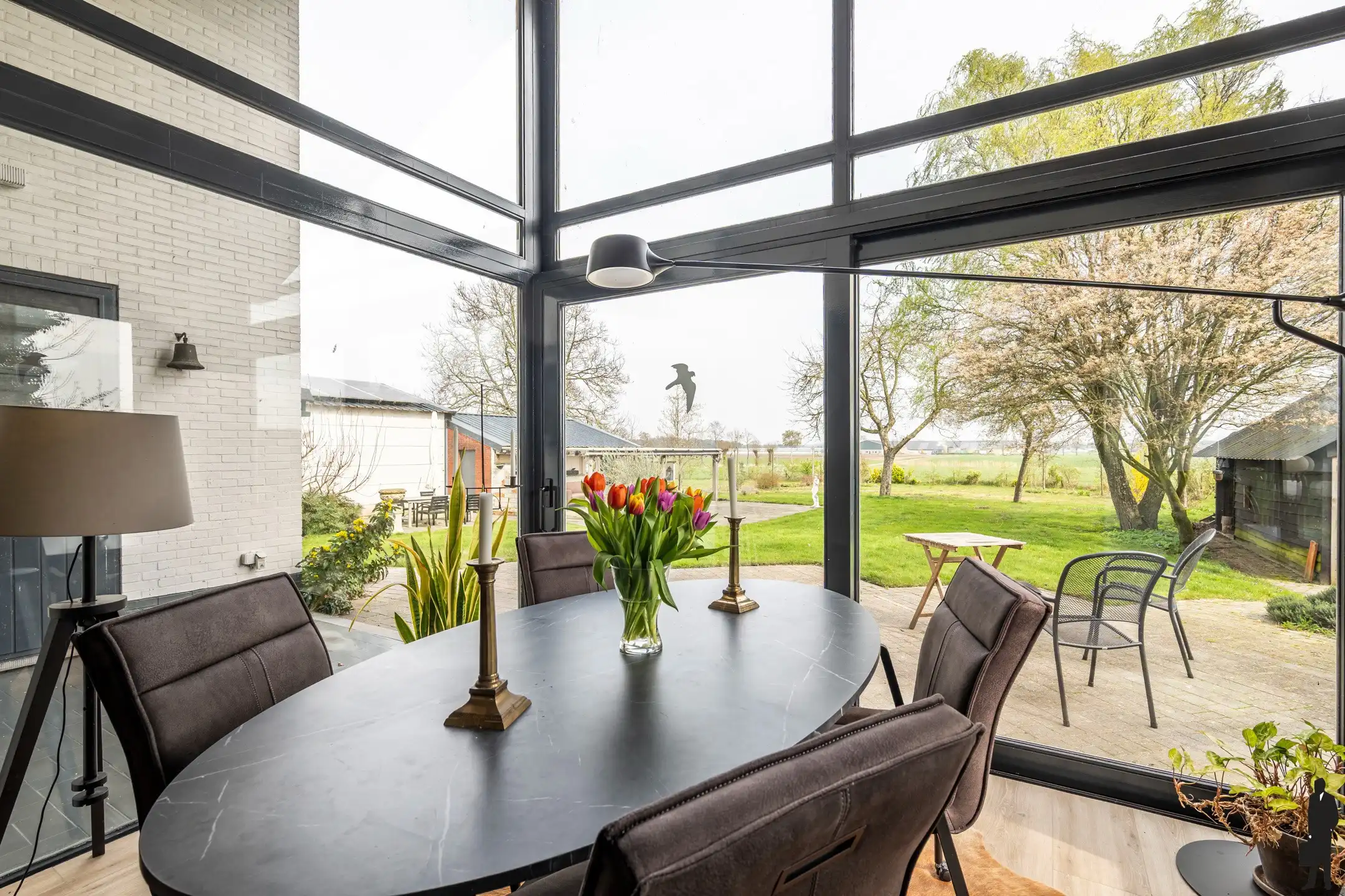 Ruime woning met weids uitzicht op 4.615 m² in Meerle foto 14