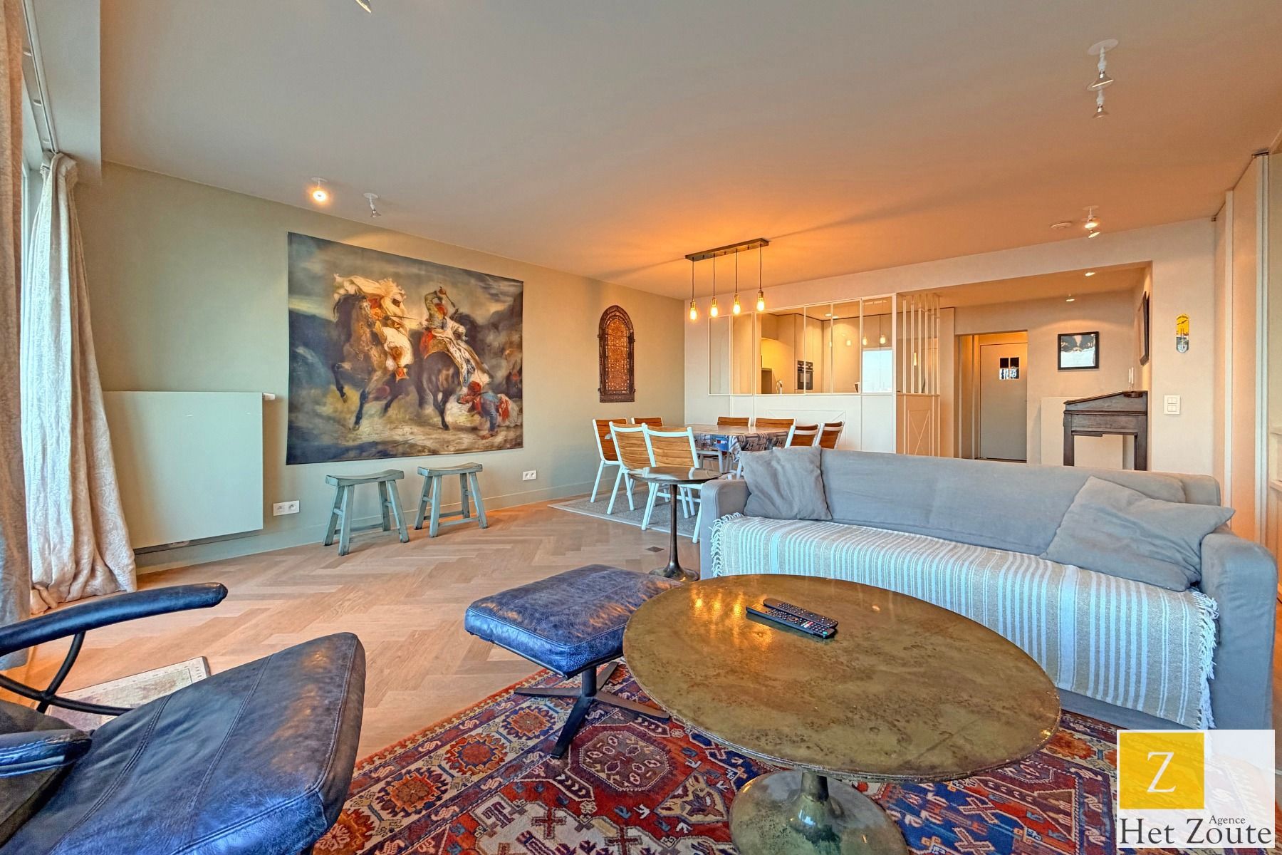 Appartement uitstekende staat -frontaal zeezicht-  Het Zoute foto 2