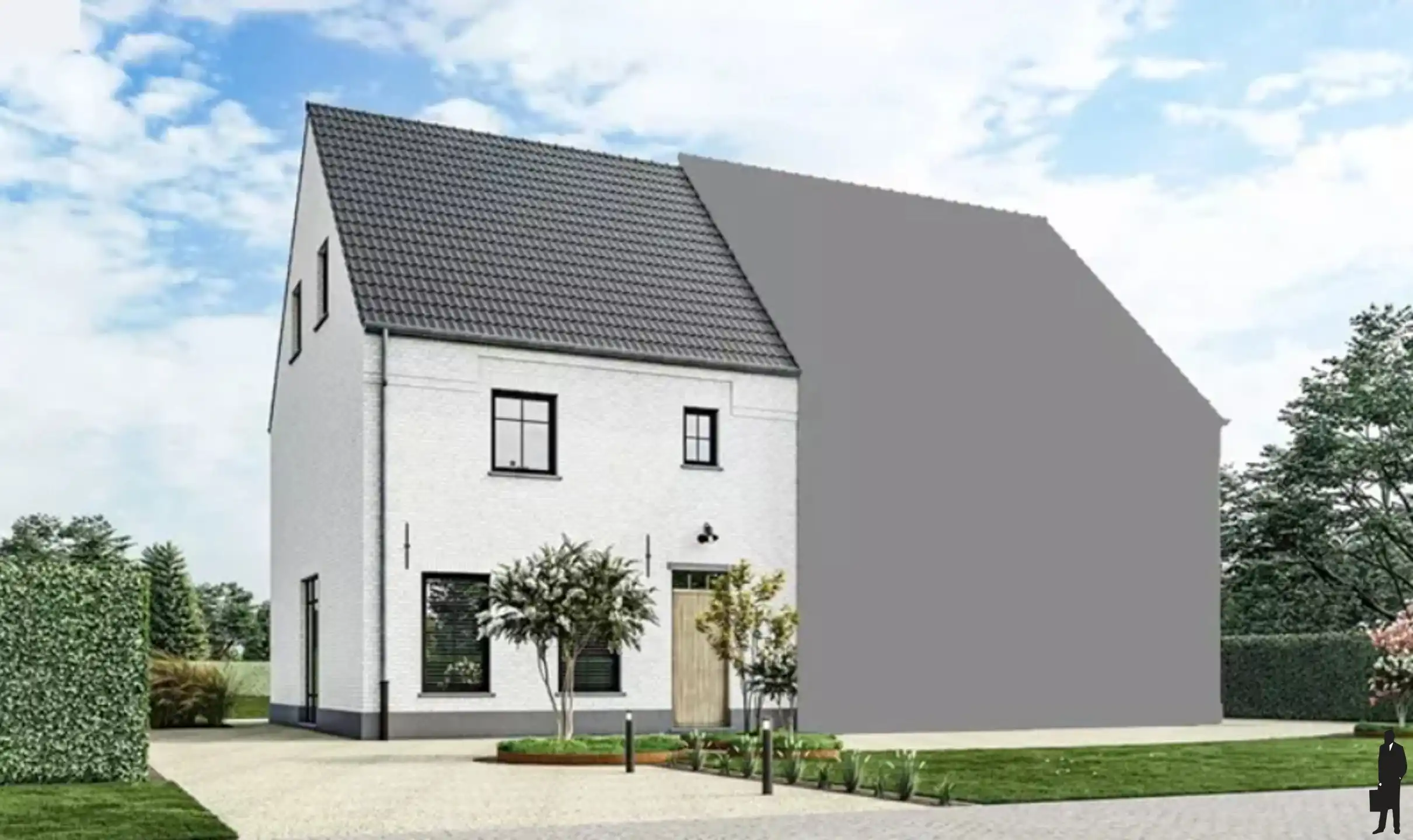 Nieuwbouwproject sleutel op de deur te Putte-Kapellen foto {{pictureIndex}}