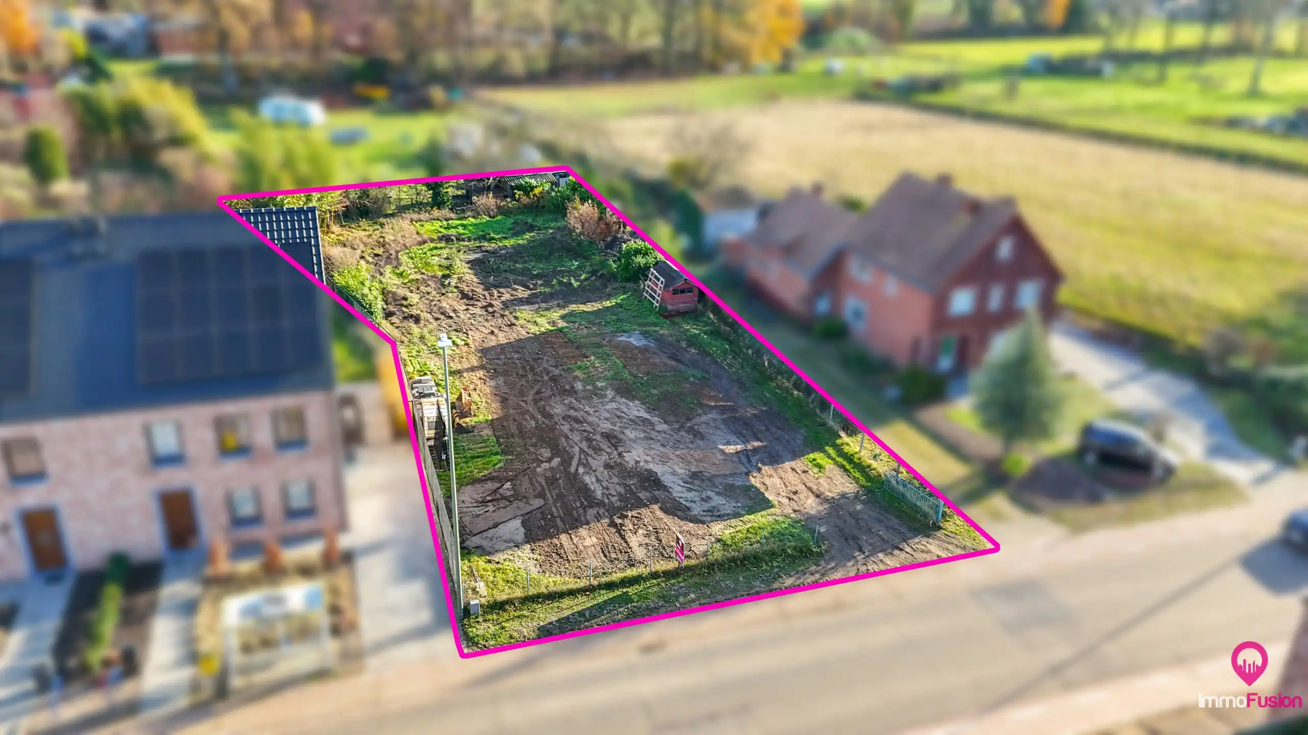 Centraal gelegen open bouwgrond op 7are 31ca met groenzicht! foto 7