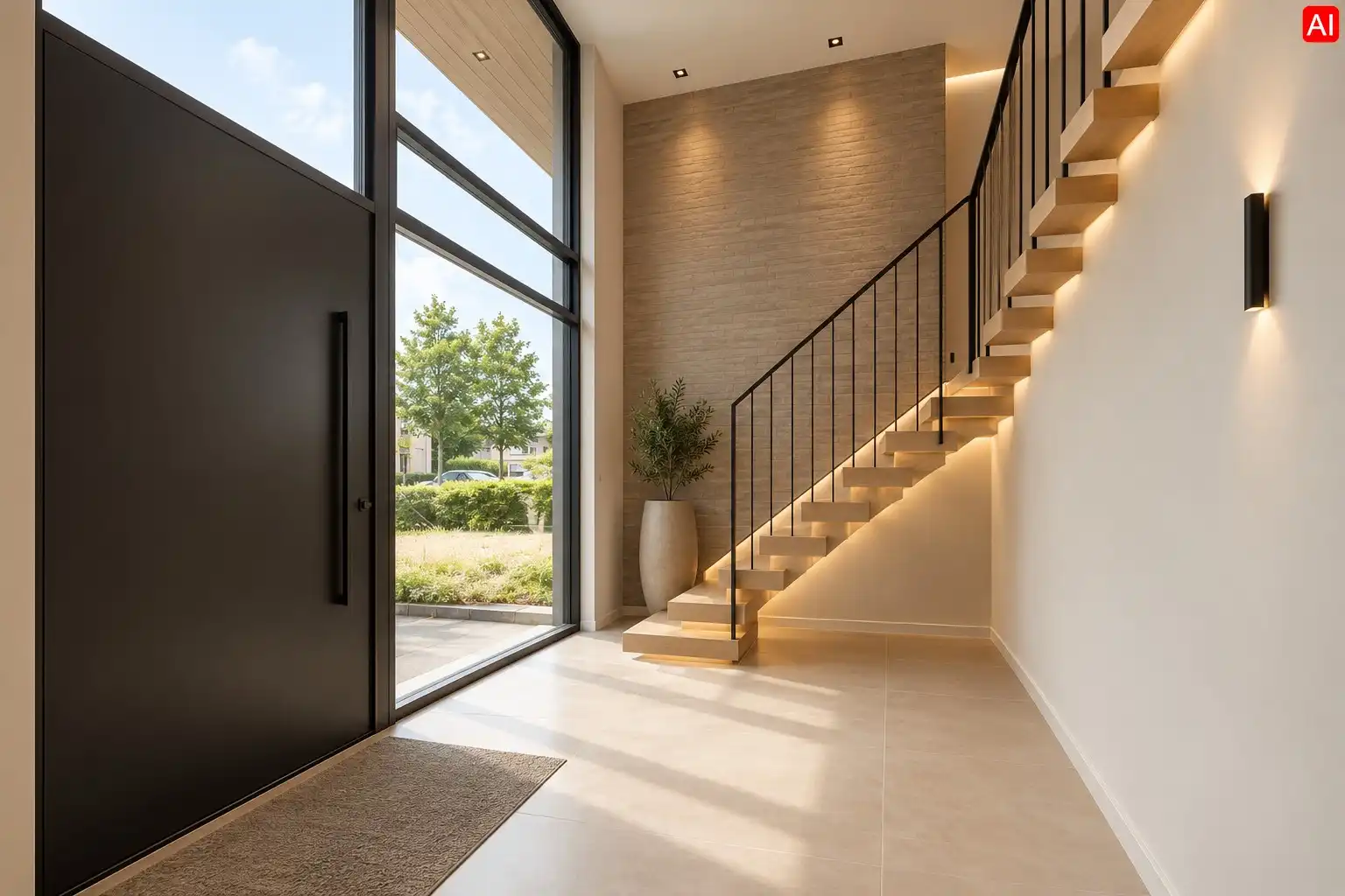KARAKTERVOLLE ARCHITECTENWONING NABIJ CENTRUM MEULEBEKE foto 3