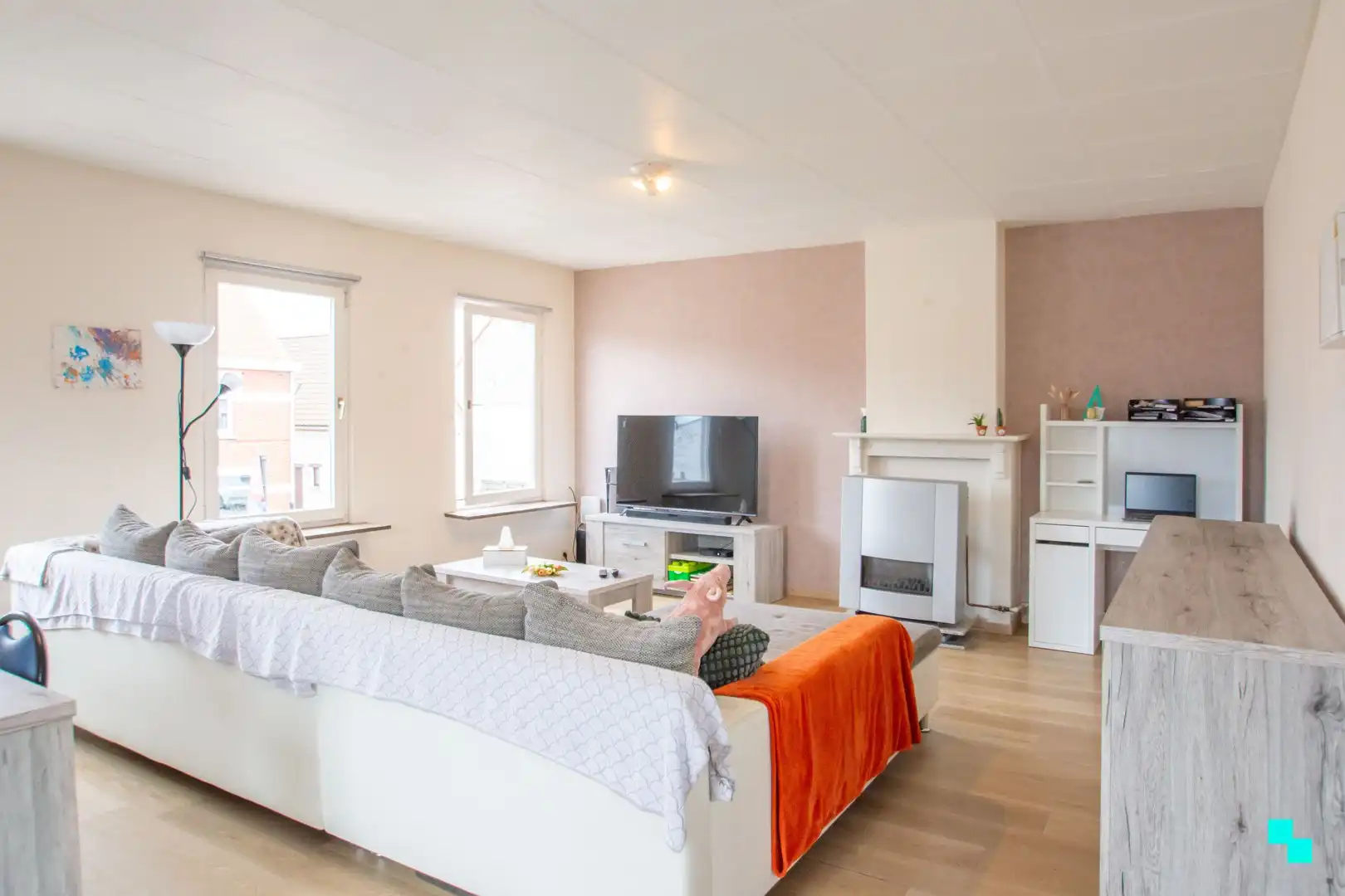 Tweeslaapkamerappartement in hartje Merelbeke foto 3