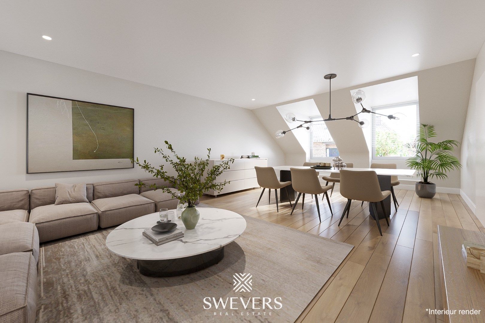 Appartement met 3 slaapkamers in hartje Paal foto 3