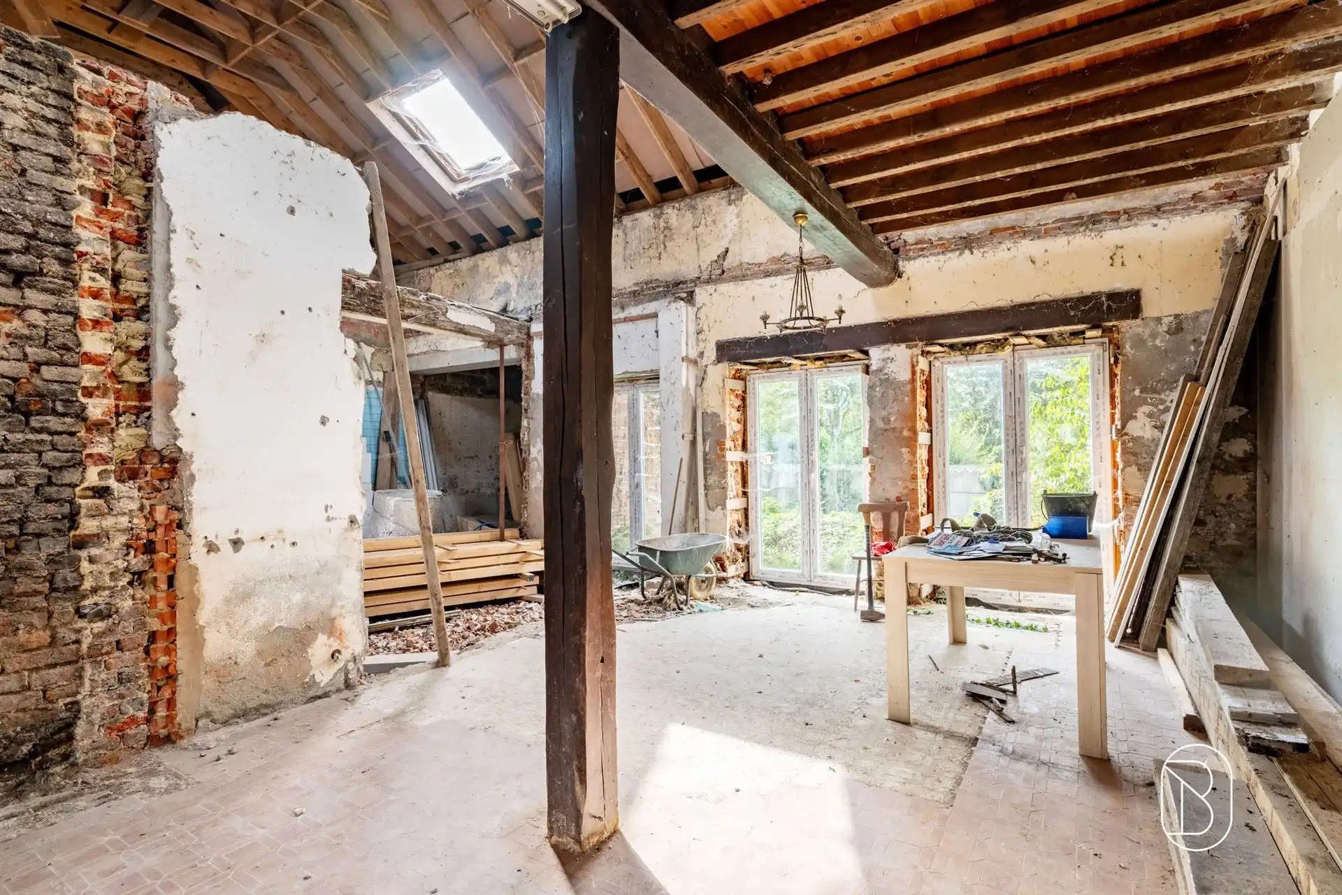 Casco woning met leuke tuin in Néchin foto 4