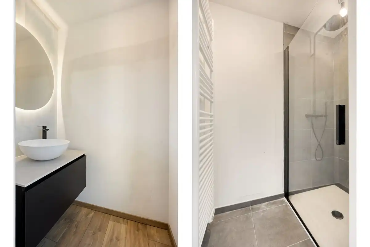 Instapklare woning met zeer goede afwerking, 3 slaapkamers, 3 badkamers, tuin, terras en autostaanplaats in het centrum van Tienen – EPC 27 kWh/m² - bewoonbare  foto 19