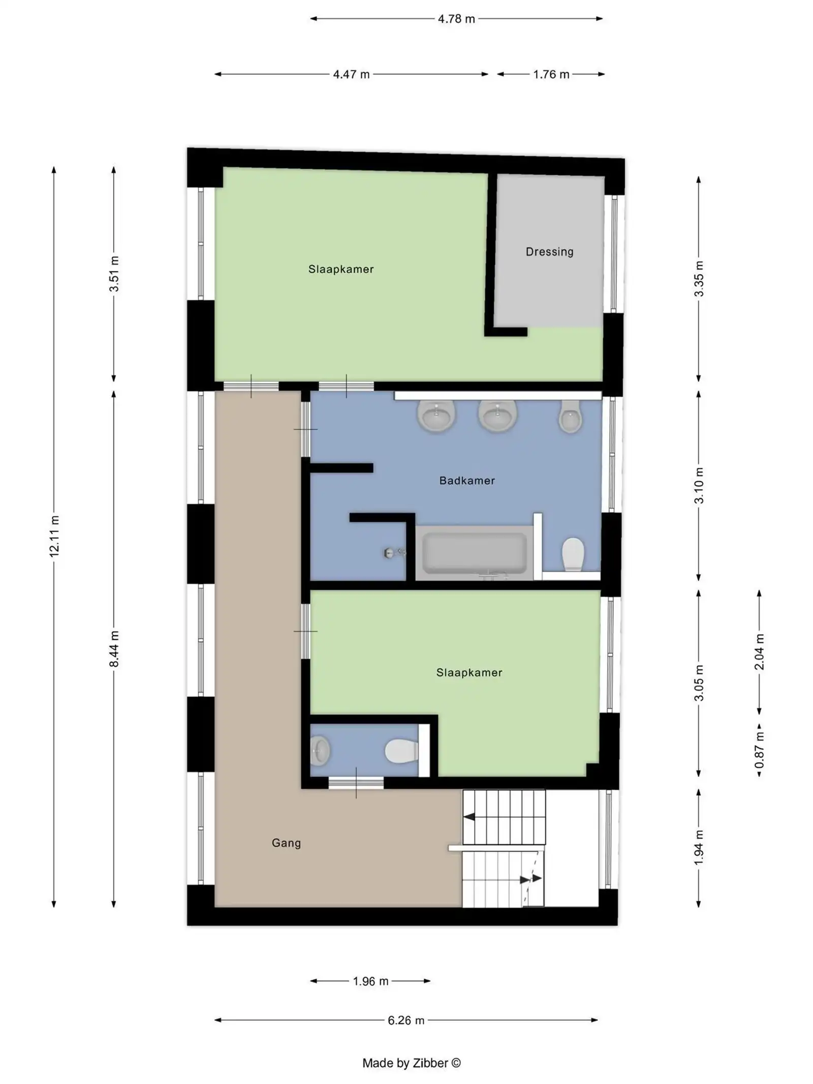 Woning met 2 slaapkamers en garage te Neigem foto 11