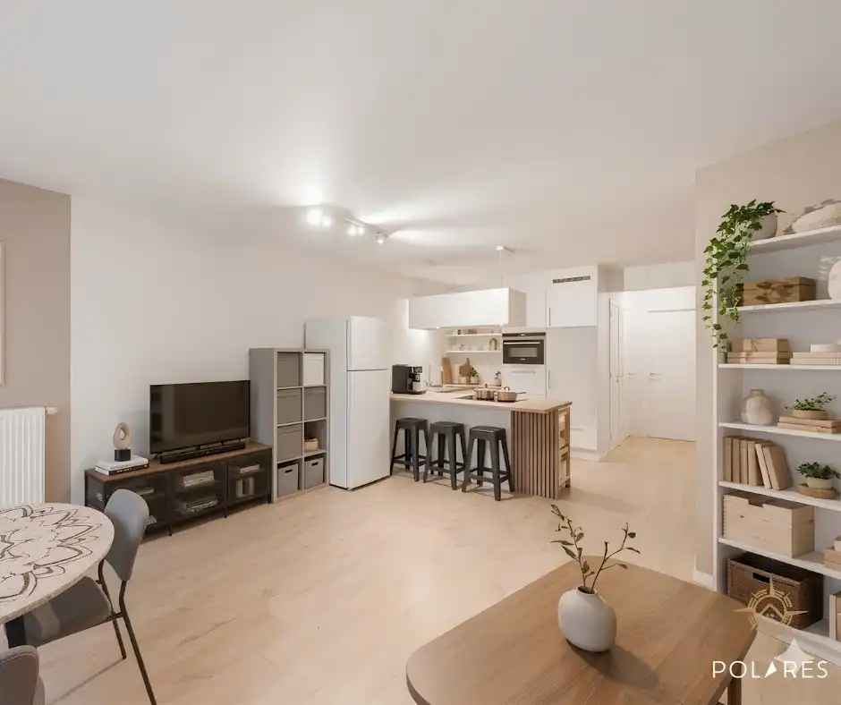 "Tuinen van Jette'' - Instapklaar 2-slpk appartement + terras foto 6