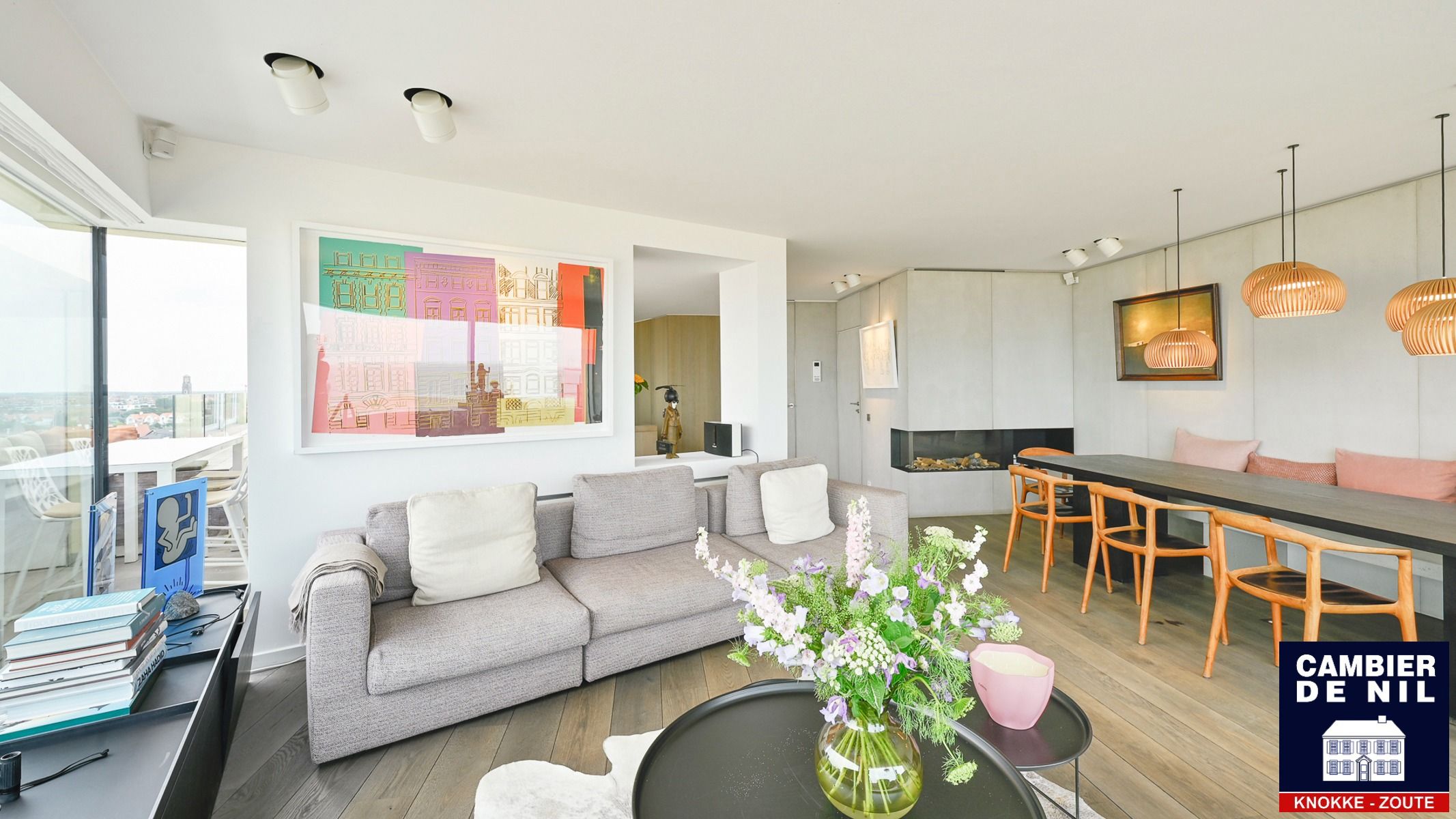 Prachtig hoekappartement met panoramische zichten foto 4