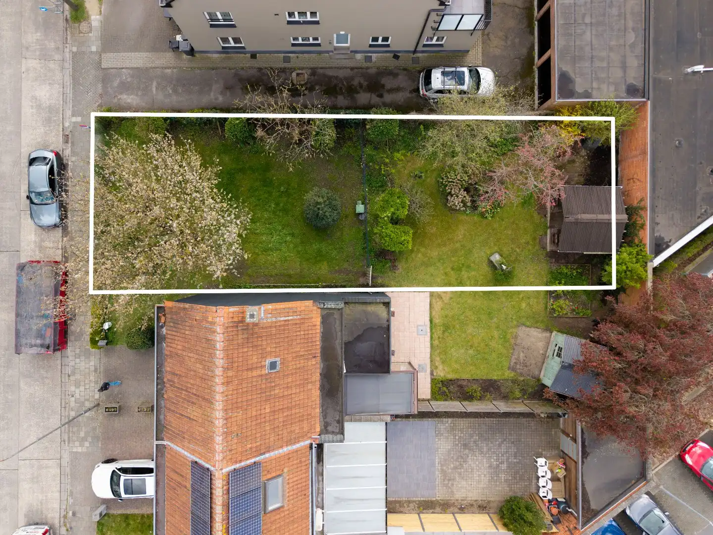 Bouwgrond met potentieel in het charmante Wondelgem foto 2