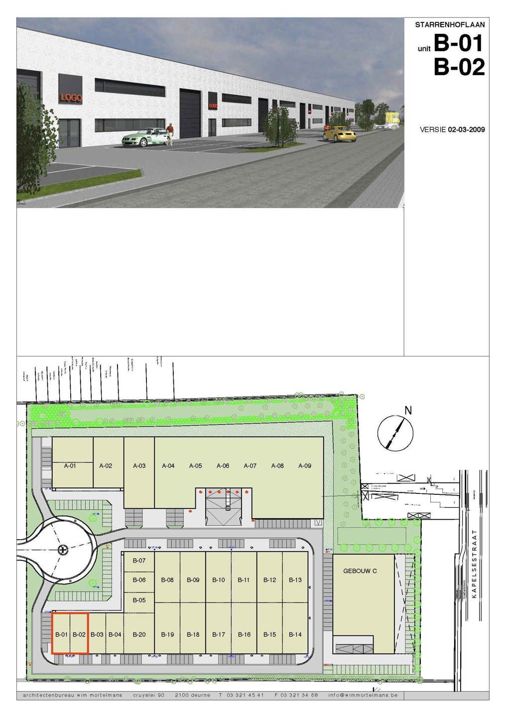 KANTOOR TE HUUR OP UITSTEKENDE LIGGING IN KAPELLEN – STARRENHOFLAAN 44 foto 2